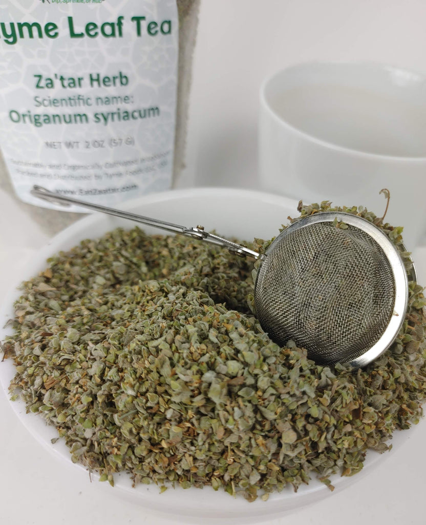 Thyme Tea - Loose Leaf Zaatar Herb Green Tea (Origanum syriacum